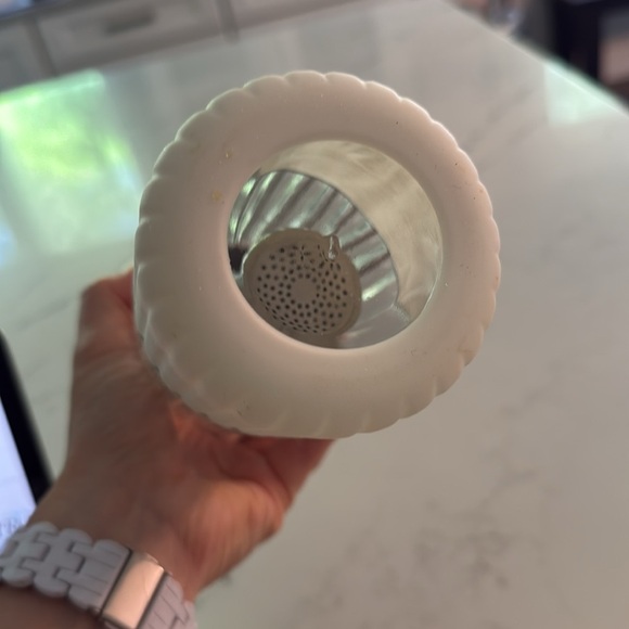 BEAST WATER HYDRATION White and Clear GLASS Water Bottle - Picture 3 of 3